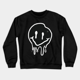 Melting Happy Face Crewneck Sweatshirt